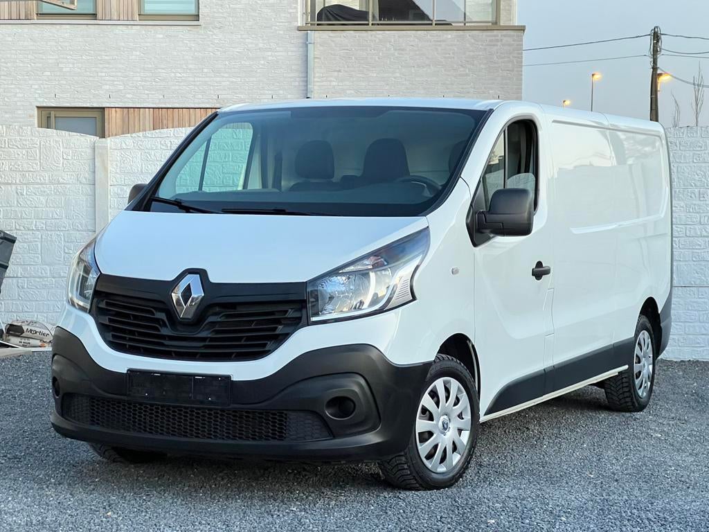 Renault Trafic 1.6Cc 115Pk  3zitplts 12/2016 gekeurd, Auto's, Bluetooth, Renault, Wit, Leder