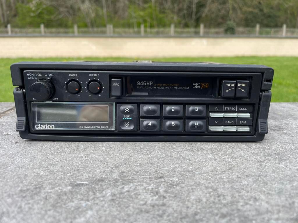Autoradio clarion 946hp, Ophalen of Verzenden, Zo goed als nieuw