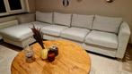 IKEA 4-zitsbank zetel met lounge + opbergruimte (Beige) !!, Ophalen, Zo goed als nieuw, Stof, Modern
