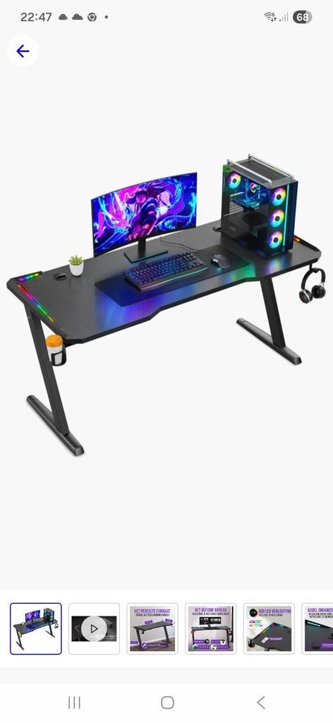 Bureau, Computers en Software, Laptoptafels, Ophalen