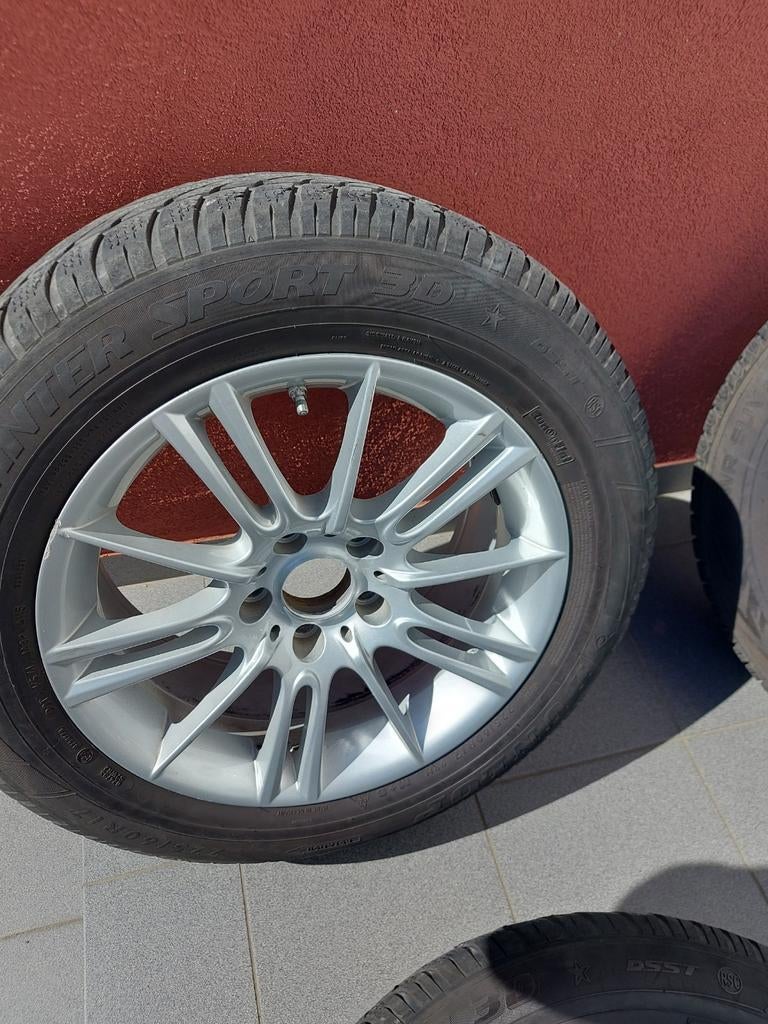 Jantes bmw SUV X4  pneu hiver, Autos : Pièces & Accessoires, Pneus & Jantes, Enlèvement, 17 pouces, Jante(s)