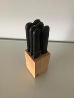 Messenblok, Huis en Inrichting, Keuken | Bestek, Ophalen of Verzenden, Nieuw, Inox of Chroom, Bestekset