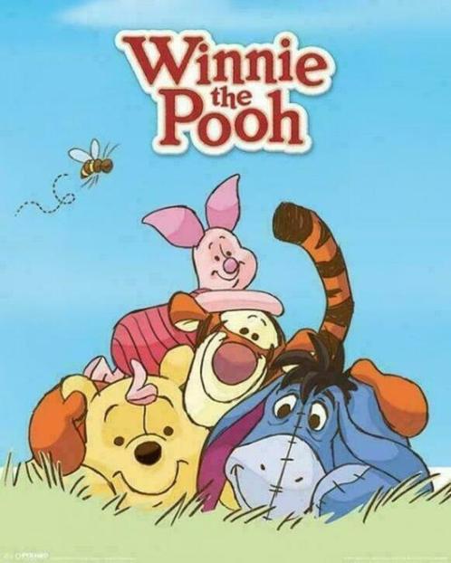 Winnie de Pooh and Friends - Mini Poster - Disney, Kinderen en Baby's, Kinderkamer | Inrichting en Decoratie, Nieuw, Wanddecoratie