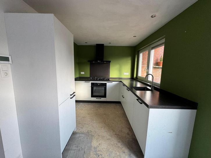 Complete Hoekkeuken Hoogglans Wit + Apparatuur GEDEMONTEERD, Huis en Inrichting, Keuken | Complete keukens, Hoekkeuken, Wit, Composiet