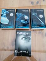 El James 5o tinten trilogie +Grey, Boeken, Ophalen of Verzenden, Zo goed als nieuw