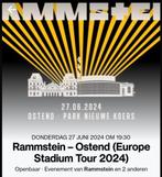 Ticket Rammstein Golden circle 27 Juni - Oostende, Tickets & Billets