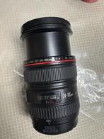 Objectif  canon ef 24-105, TV, Hi-fi & Vidéo, Photo | Lentilles & Objectifs, Enlèvement ou Envoi, Utilisé, Objectif grand angle