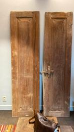 Oude massieve dubbele deur., Doe-het-zelf en Bouw, Deuren en Vliegenramen, Ophalen, Gebruikt, Binnendeur, Hout