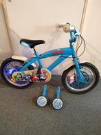 Marvel Avengers kinderfiets 16 inch blauw incl. zijwieltjes, Fietsen en Brommers, Ophalen, Zijwieltjes, Marvel Avengers, 16 tot 20 inch