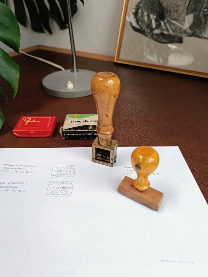 Timbres vintage, Collections, Maisons de poupées & Accessoires, Enlèvement ou Envoi