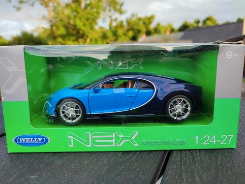 Bugatti Chiron 1/24 Welly, Hobby en Vrije tijd, Modelauto's | 1:24, Zo goed als nieuw, Auto, Welly, Ophalen of Verzenden