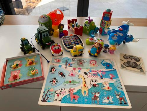Pakket peuterspeelgoed incl. Loopwagentje Chicco, Kinderen en Baby's, Speelgoed | Actiefiguren, Gebruikt, Ophalen