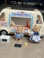 Sylvanian Familys Ice cream truck, Kinderen en Baby's, Speelgoed | Poppenhuizen, Verzenden, Gebruikt, Accessoires