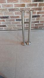 Steunpoten INOX, Ophalen, Zo goed als nieuw