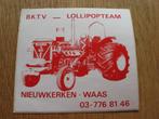 TrekerTrek Scania Lollipopteam Nieuwkerken - Waas Sticker, Verzamelen, Ophalen of Verzenden, Nieuw, Overige typen