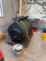 Bullerjan 04 - 35kW - freeflow replica kachel, Ophalen, Zo goed als nieuw, Houtkachel