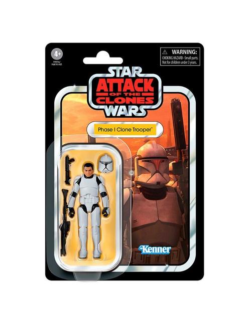 Star Wars Attack of the Clones Phase I Clone Trooper figure, Collections, Jouets miniatures, Neuf, Envoi