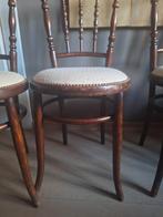 6 vintage stoelen  Ungvarer Möbelfabrik( Hongarije), Antiek en Kunst, Ophalen of Verzenden