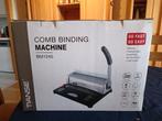 TIANSE inbindmachine (comb binding) BM1245 + accesoires, Zakelijke goederen, Kantoor en Winkelinrichting | Kantoorartikelen, Ophalen of Verzenden