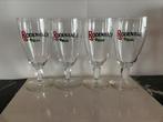 Set van 4 Rodenbach glazen, Ophalen of Verzenden, Zo goed als nieuw, Glas of Glazen, Overige merken