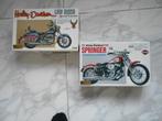 Te koop 2 modelbouw motors HARLEY DAVIDSON jaren 90 nieuw, Neuf, Autres marques, 1:50 ou moins, Enlèvement