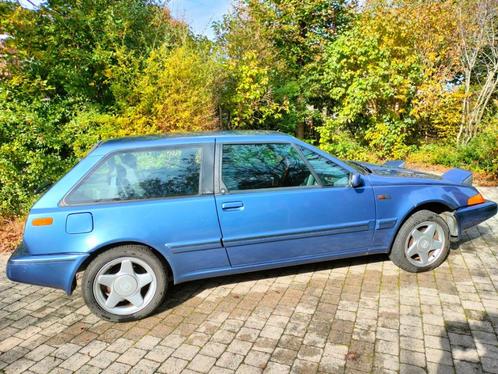 Volvo 480 Turbo, Auto's, Volvo, Particulier, Centrale vergrendeling, Metaalkleur, Benzine, Coupé, 2 deurs, Handgeschakeld, Blauw