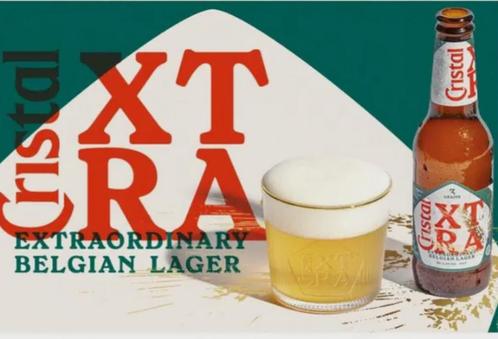 Reclamebord vintage Cristai XTRA - mancave poolhouse nieuw, Verzamelen, Biermerken, Nieuw, Reclamebord, Plaat of Schild, Ophalen of Verzenden