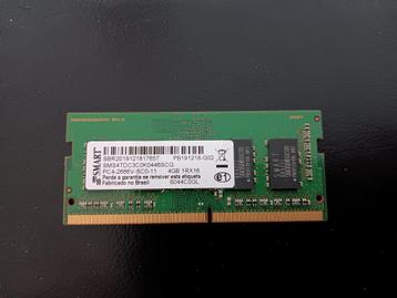 RAM pour ordinateur portable, Informatique & Logiciels, Enlèvement ou Envoi, DDR4, Laptop, 4 GB