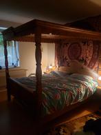 Echt antique voglauer bed / anno 1700, Huis en Inrichting, Ophalen, Zo goed als nieuw
