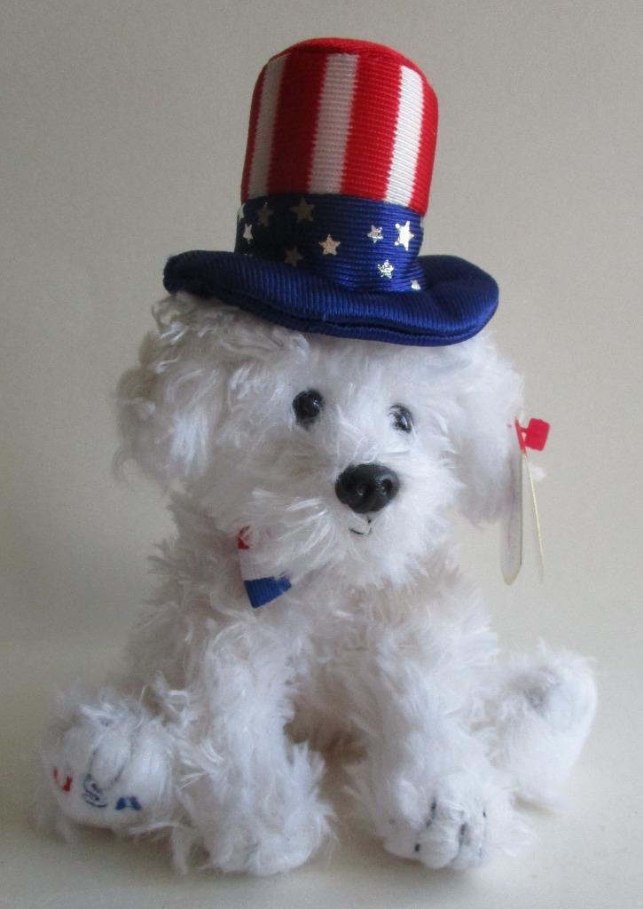 BEANIE BABIE’S:30 FIRST DOG-2006-1º HOND- U.S.A. HOED -MINT, Verzamelen, Complete verzamelingen en Collecties, Verzenden
