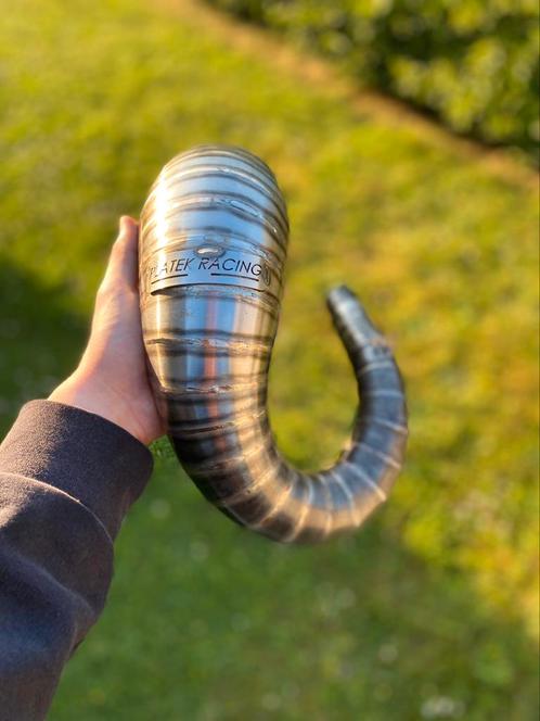 Platek racing 70-80+tailpipe, Fietsen en Brommers, Brommeronderdelen | Algemeen, Nieuw, Ophalen of Verzenden