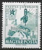 Hongarije 1962 - Yvert 1494 - Esperanto (ST), Postzegels en Munten, Verzenden, Gestempeld