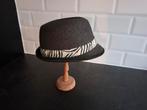 Strohoed zwart, Kleding | Dames, H&M, Hoed, Ophalen of Verzenden, Gedragen