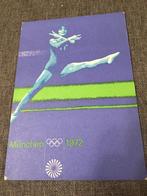 Oude Postkaart Olympische Spelen München 1972, Verzamelen, Ophalen of Verzenden, 1960 tot 1980, Gelopen