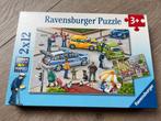 Ravensburger 2 puzzels brandweer en politie, 10 à 50 pièces, Enlèvement ou Envoi