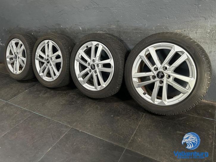 6mm! Originele Audi A3 8Y 17 inch velgen 5x112 winterbanden, Auto-onderdelen, Banden en Velgen, Banden en Velgen, Winterbanden