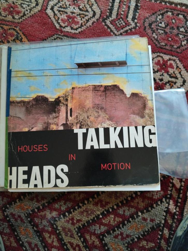 lp maxi talking heads houses in motion, Cd's en Dvd's, Vinyl | Rock, Ophalen of Verzenden