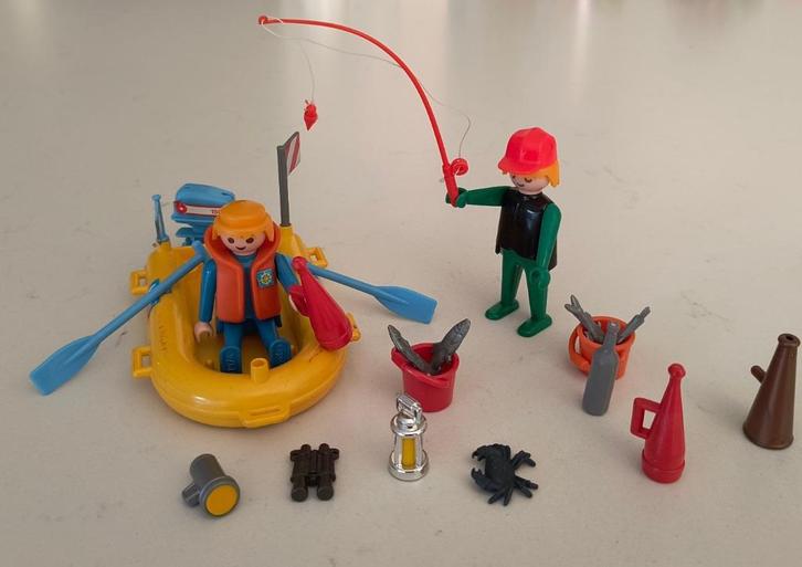 Playmobil Visser & Redder Set - Avonturen op het Water!, Kinderen en Baby's, Speelgoed | Playmobil, Gebruikt, Los Playmobil, Ophalen of Verzenden