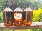 Drie apothekersflessen 1000 ml, Ophalen