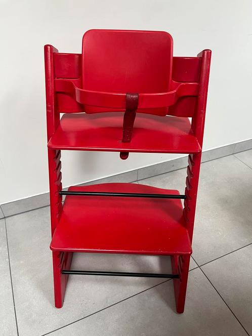 Volledige stokke trip trap stoel + new born en babyset ., Kinderen en Baby's, Kinderstoelen, Gebruikt, Ophalen
