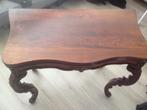 Victoriaans rozenhouten opvouwbare kaarttafel, Ophalen
