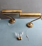 2 lampes de peinture en cuivre vintage - Royaume-Uni - baïon, Antiquités & Art, Enlèvement ou Envoi