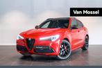 Alfa Romeo Stelvio 2.0 280 Veloce AWD Pano | Verw zetels | V, Auto's, Alfa Romeo, Stof, Gebruikt, Elektrische ramen, 4 cilinders
