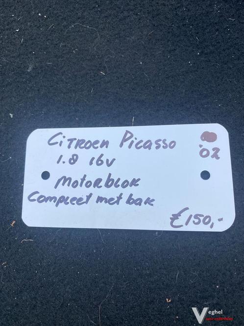 Citroen Picasso 1.8 16v Motorblok compleet met bak, Auto-onderdelen, Motor en Toebehoren, Gebruikt, Ophalen