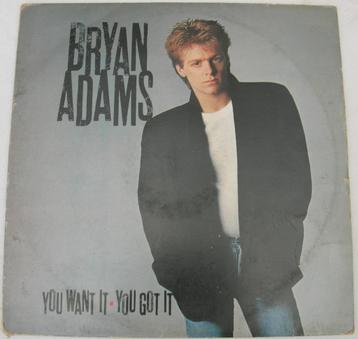 BRYAN  ADAMS  LP YOU WANT IT - YOU GOT IT      beschikbaar voor biedingen