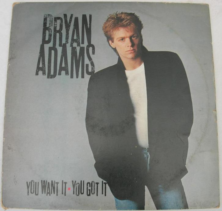 BRYAN  ADAMS  LP YOU WANT IT - YOU GOT IT, Cd's en Dvd's, Vinyl | Rock, Gebruikt, Rock-'n-Roll, 12 inch, Ophalen of Verzenden