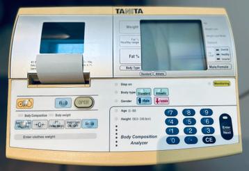 Tanita SC-330 Weegschaal met statief voor bodyanalyse disponible aux enchères