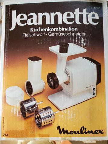 Robot Jeannette Moulinex, Enlèvement ou Envoi, Utilisé