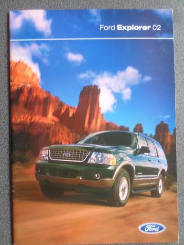 Ford Explorer 2002 Brochure beschikbaar voor biedingen
