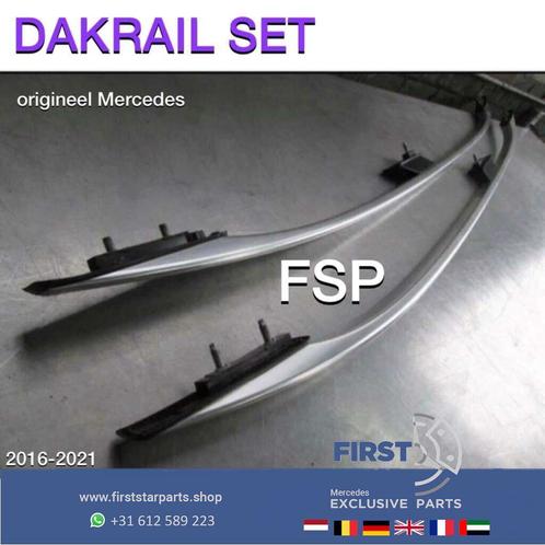 W253 GLC DAKRAIL SET ORIGINEEL Mercedes DAK RAILS LINKS+RECH, Auto-onderdelen, Carrosserie, Achterklep, Mercedes-Benz, Gebruikt